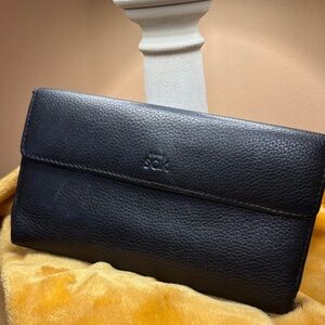 The Sak Black Leather Wallet